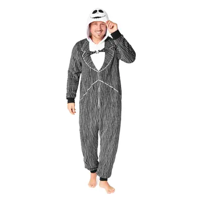 Disney Stitch One Piece Pyjama Unisex - Snug Fit Costume for Cosplay and Halloween - Flannel One