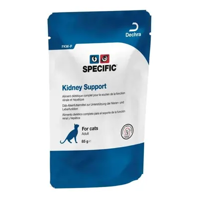 (4 x 12X85g) Dechra Specific FKW-P Kidney Support Wet Cat Pouches