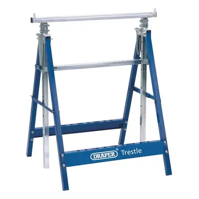 Draper Telescopic Saw Horse or Builders Trestle , Blue