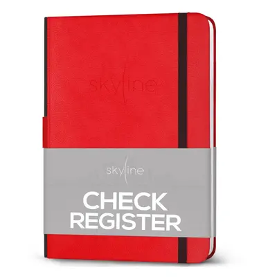 Skyline check Register - Accounting Ledger Log Book for Income Expens