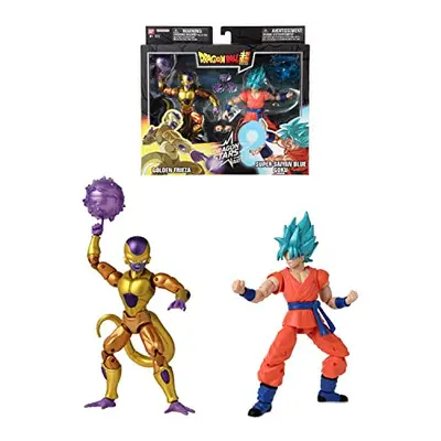 Dragon Ball Super - Dragon Stars Figure cm - Battle Pack - Golden Freezer vs Super Saiyan Blue G