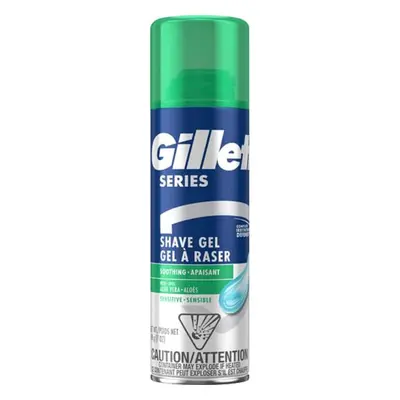 Gillette Series Shaving Gel Sensitive Skin Multicolor Oz