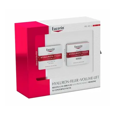 Eucerin Facial Hyaluron-Filler Volume-Lif Dry Skin Chest 50ml Set Pieces