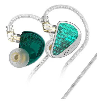 (Green No MIC) KZ AS16 PRO Wired Earphone 8BA Balance Armature Best Headphone In Ear