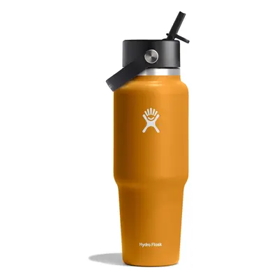 Hydro Flask Oz Wide Flex Straw Travel Bottle Fossil