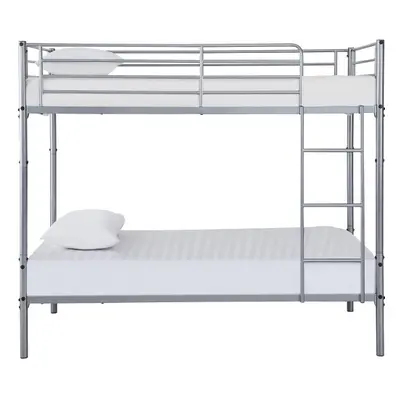 Torquay Metal Bunk Bed Frame with Economy Mattresses