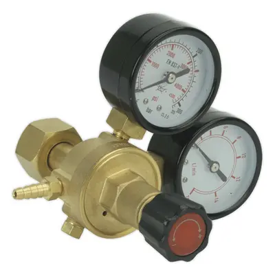 Industrial MIG Gas Regulator with Twin Gauge - 4bar Max. Pressure - MIG Welding