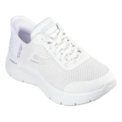 Skechers Women's Go Walk Flex Hands Free Slip-Ins-Grand Entry Sneaker White