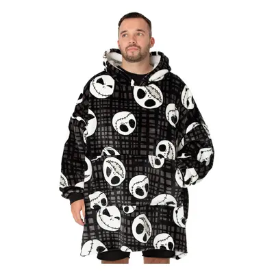 The Nightmare Before Christmas Oversized Blanket Hoodie Adults Fleece One Size