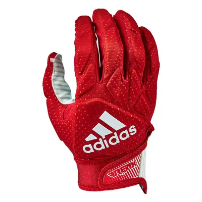 adidas Freak 5.0 Padded Adult Football Receiver Glove Red/White X-La