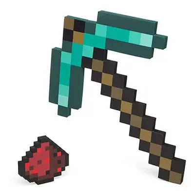 Minecraft Diamond Pickaxe and Redstone Dust Adventure Kit