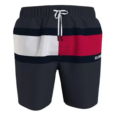 Tommy Hilfiger Men's Big & Tall Logo Swim Trunks with Quick Dry Na