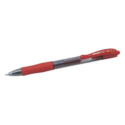 Pilot G210 Retractable Gel Rollerball 1.0 mm (Box of 12) - Red