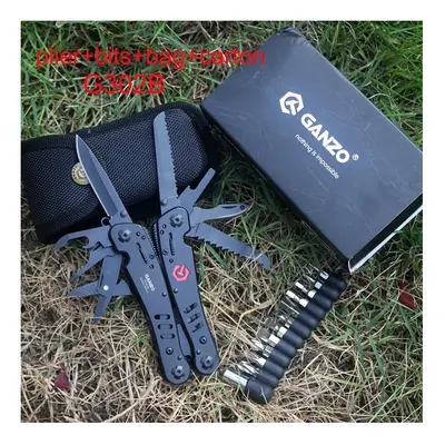 (GANZO 302B) Ganzo Knife G302B Multi Tool Plier Bits EDC Survival Multitools Pliers in Outdoor M