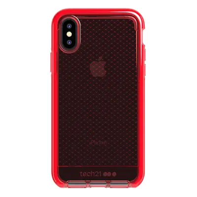 Tech21 Evo Check Phone Case for Apple iPhone X and iPhone Xs - Rouge