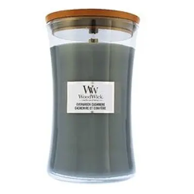 WoodWick - Evergreen Cashmere VÃ¡za ( stÃ¡le zelenÃ½ kaÅ¡mÃ­r ) - VonnÃ¡ svÃ­Äka 609.0g