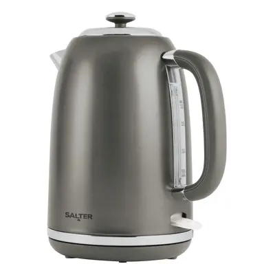 Salter EK4535GUNMETAL Cosmos 1.7L Jug Kettle ? Kw Rapid Boil Kettle with Pull Top Lid, Boil-Dry 