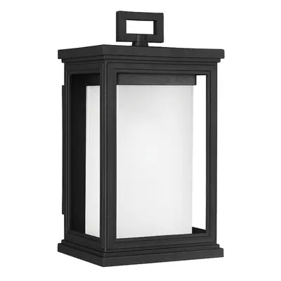 Outdoor IP44 Wall Light Textured Black LED E27 60W d00944