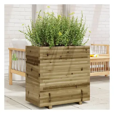 vidaXL Garden Planter 70x40x72 cm Impregnated Wood Pine