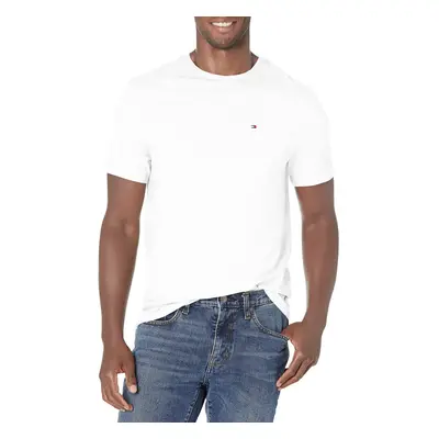 Tommy Hilfiger mens Essential Short Sleeve Cotton Crewneck Pocket T-sh