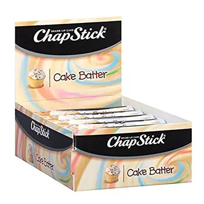 ChapStick Limited Edition Cake Batter 12-Stick Refill Pack