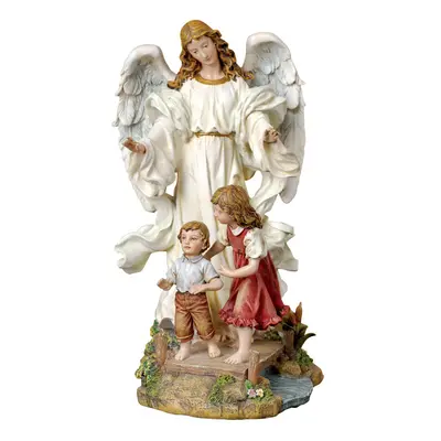 Joseph's Studio by Roman - Guardian Angel with Children on Bridge Figure Renaissance Collection 