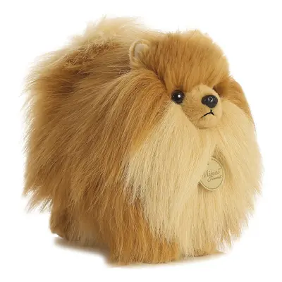 Aurora Realistic Miyoni Pomeranian Stuffed Animal - Lifelike Detail