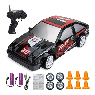 (HONDA-2B) 2.4G High speed Drift Rc Car 4WD Toy Remote Control AE86 Model GTR Vehicle Car RC Rac