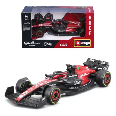 Bburago F1 Alfa Romeo Stake C43 #77 Vatteri Bottas 1:43 Model 38085B