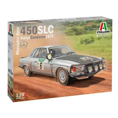 Italeri 1:24 Mercedes SLC Rally d Bandama Model Kit