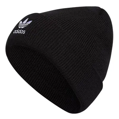 adidas Originals Women's Trefoil Beanie. Black/White 2. One Size