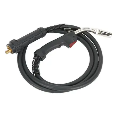 MB25 MIG Torch with Euro Connector - 3m Heat Proof Cable - Contoured Grip