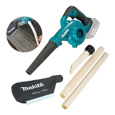 Makita DUB185Z 18v LXT Cordless Blower Vacuum + Flexible Hose Nozzle + Bag Bare