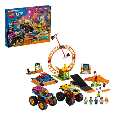 LEGO City Stunt Show Arena Building Kit (668 Pieces)