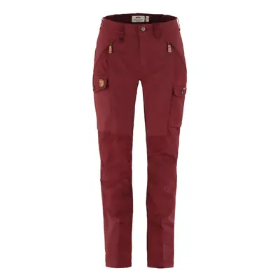 Fjallraven Nikka Trousers Curved - Women's Bordeaux Red