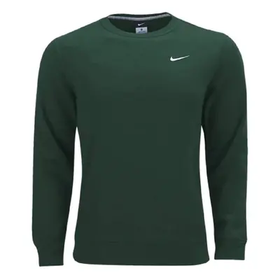 Nike Club Fleece Crew Mens Sweatshirt Crewneck Forest Large