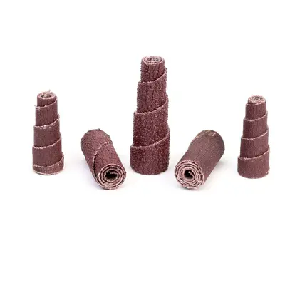 3M 341D Straight Aluminum Oxide Cartridge Roll - Grit - 1/2 in Le