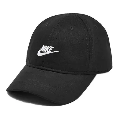 Nike Boy`s Heritage86 Futura Adjustable Hat (Black(8A2902-023)/White