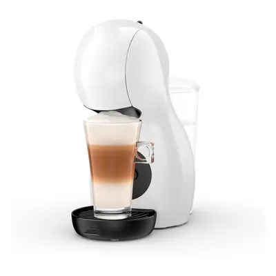 (White/Black, Value Bundle) De'Longhi Piccolo Pod Capsule Coffee Machine, Espresso, Cappuccino a