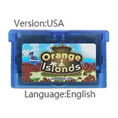 (Orange Islands) Poke Series Flora Sky Games Bits Video Cartridge Console Game Card English Lang