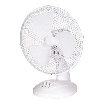 Russell Hobbs 9" Inch, Portable Desk Fan, Speeds, Wide-Angled Oscillation, Quiet Operation, Perf