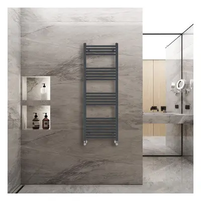 (1400x500mm) Warmehaus Straight Heated Towel Rail Central Heating for Bathroom Kitchen Radiator 