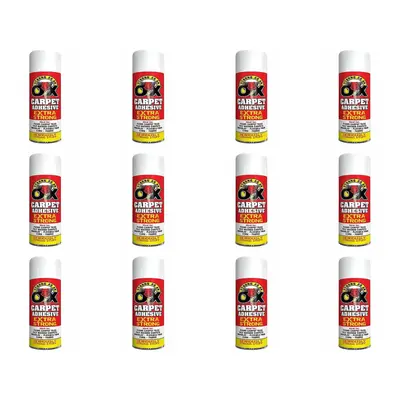 SAAO Extra Strong Carpet Adhesive 500ml (Pack of 12)