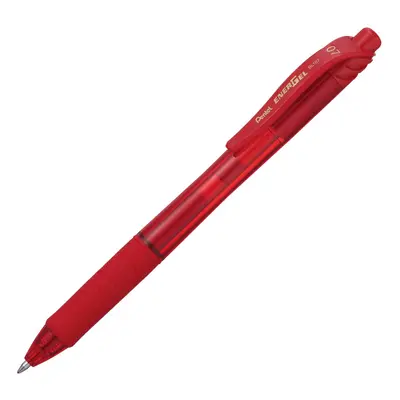 Pentel BL107B EnerGel X Roller Ball Retractable Gel Pen Red (BL107-B) Pack of