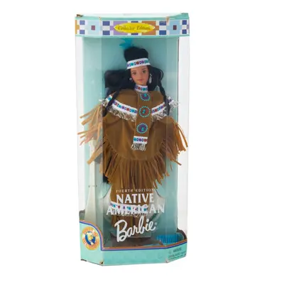 Barbie Collector Edition Dolls of the World Inch Doll - Fourth Edition Native American Barbie wi