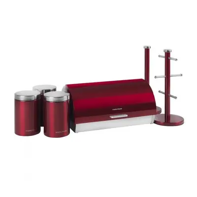 Morphy Richards Piece Red Storage Set