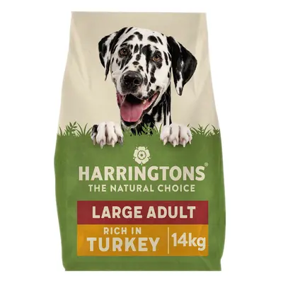 Harringtons Complete Large Breed Dry Adult Dog Food Turkey & Rice 14kg - Made with All Natural I