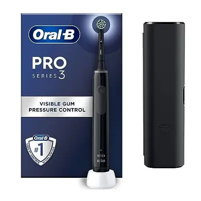 Oral-B Pro Electric Toothbrush with Smart Pressure Sensor, Cross Action Toothbrush Head & Travel