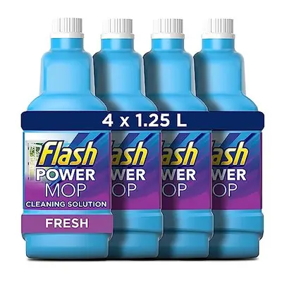 Flash Powermop Refill Liquid, Floor Cleaner, Fresh, Litres (1.25 x 4)