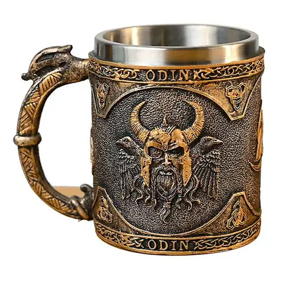 Viking Ax Mug,stainless Steel Skull Beer Mug,viking Warrior Skull Mug Tankard,coffee Mug Steins 